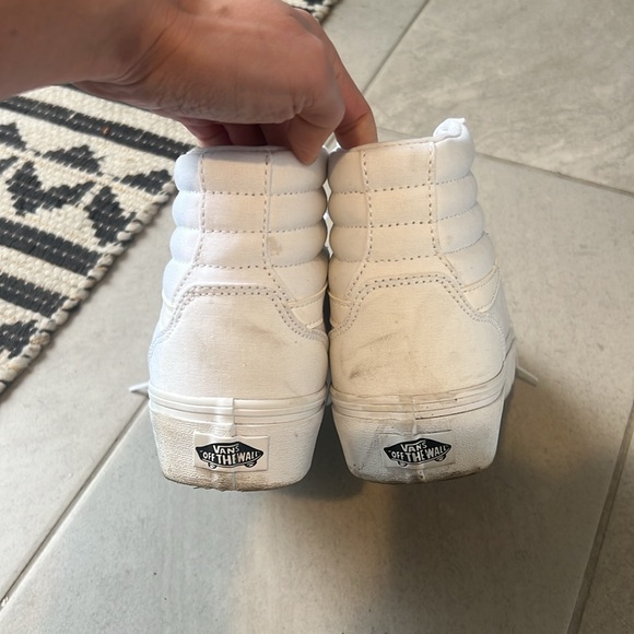 Vans Sk8-Hi Canvas Shoe - Picture 8 of 9